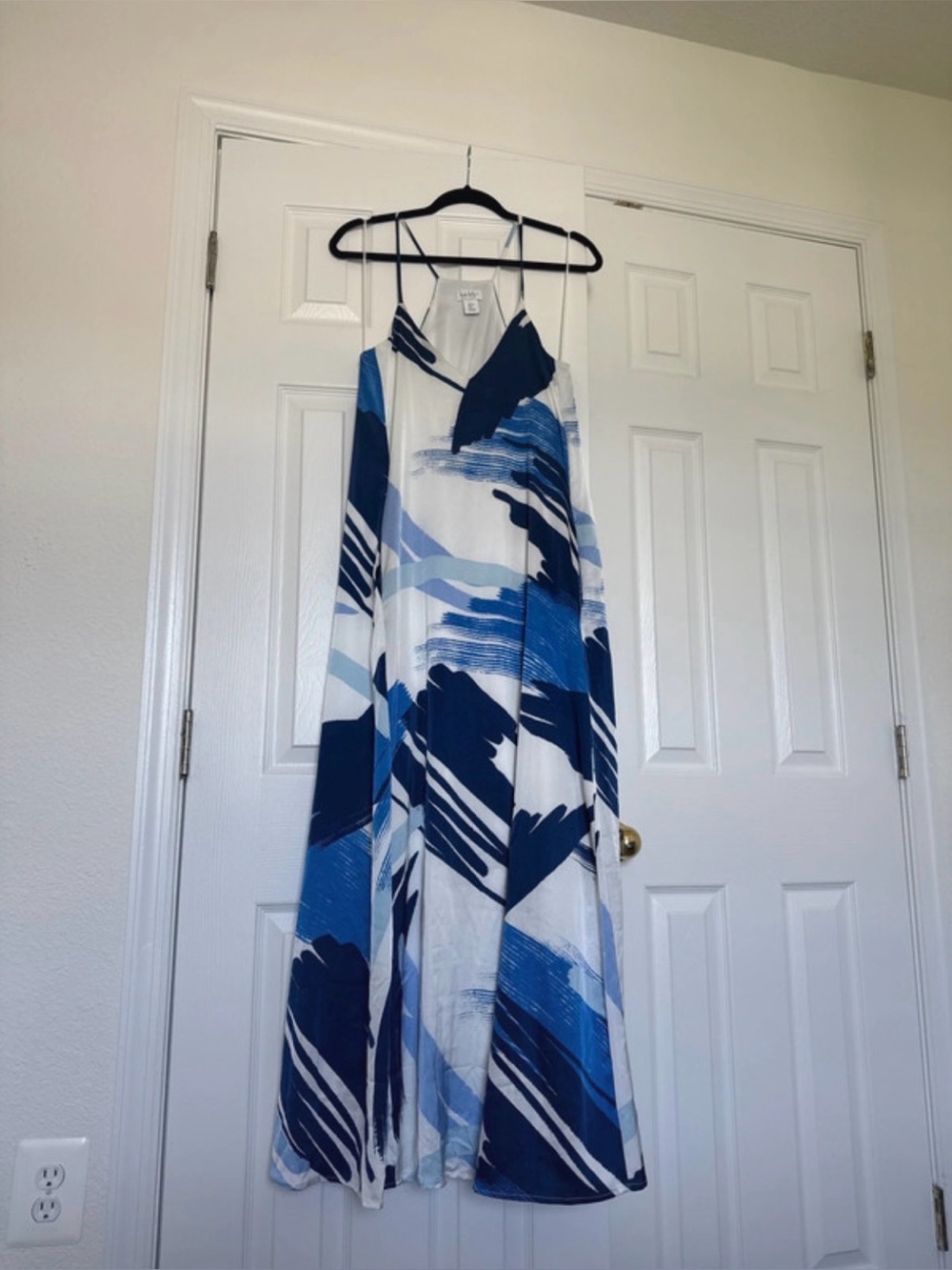 Nicole Miller Satin Long Dress